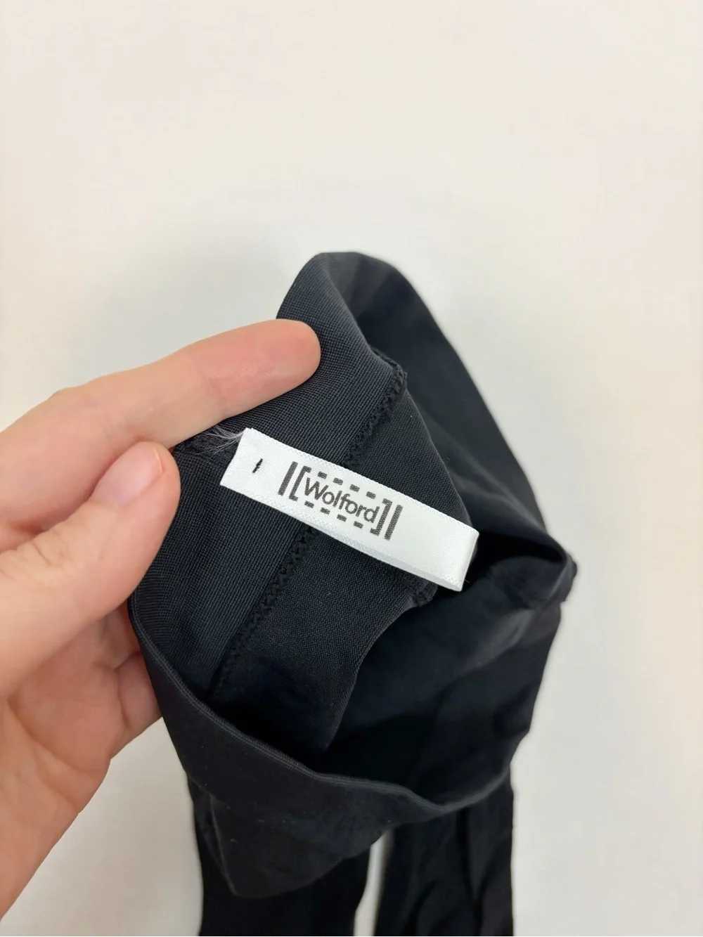 Wolford Tummy 20 Control Top Tights in Black Size S